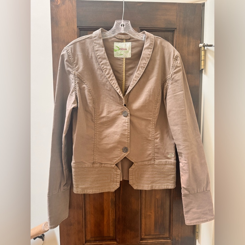 Skunkfunk Taupe Blazer Jacket